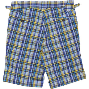 Kit Blake Blue Check Windsor Shorts