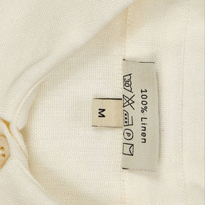 Rose Uniacke Cream Linen Trouser Suit
