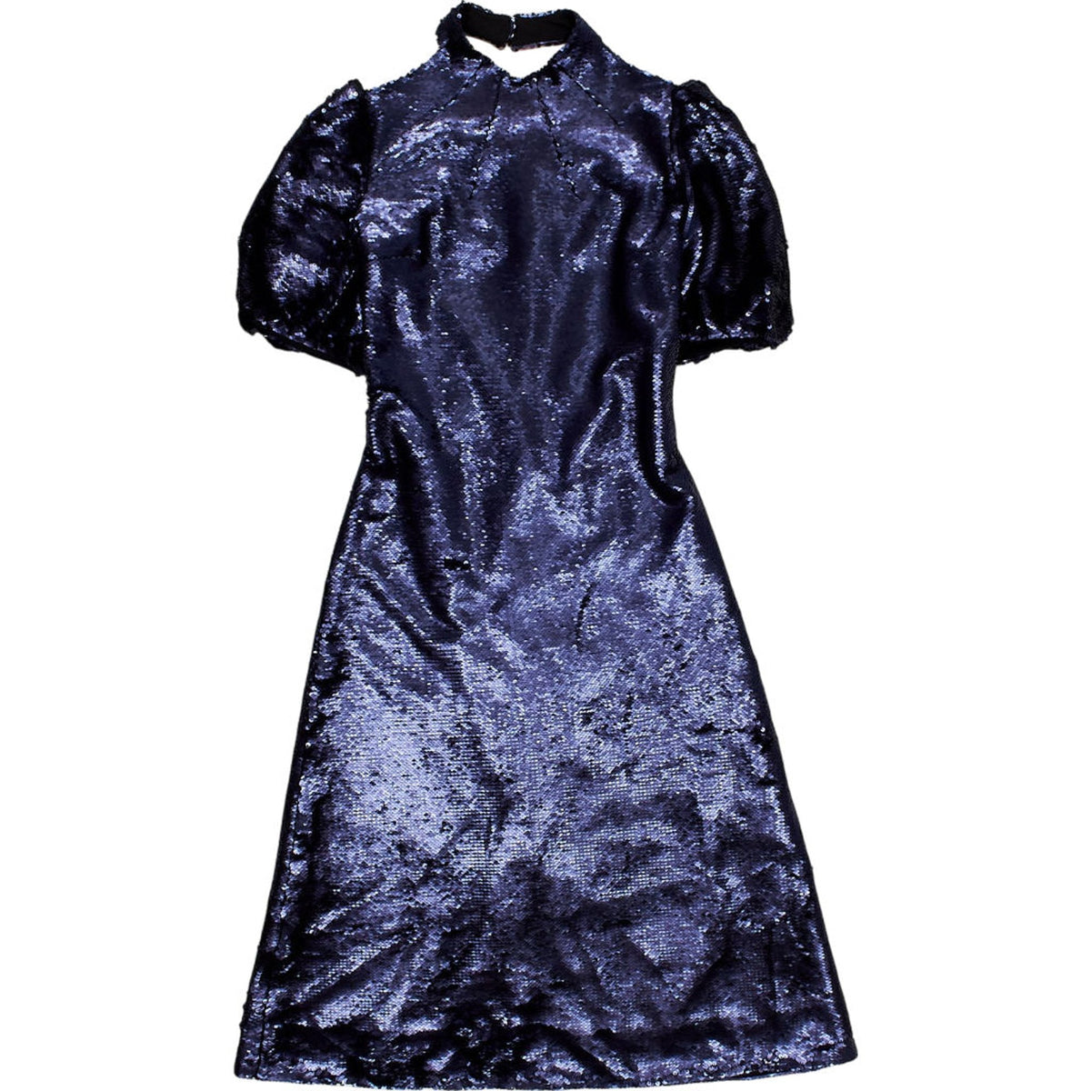 Emilia Wickstead Blue Sequin Dress
