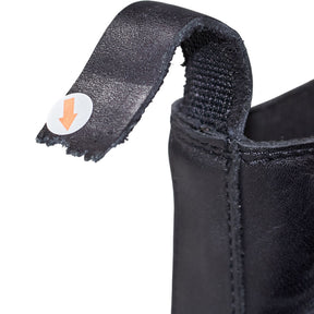 Barbour Black Leather Chelsea Boots