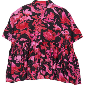 By Walid Pink Floral Blouse