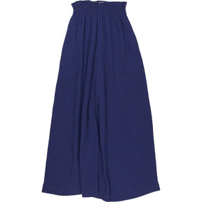 NRBY Blue Crinkle Cotton Trousers