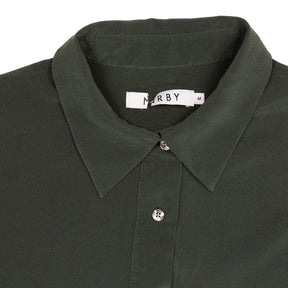 NRBY Green Silk Shirt
