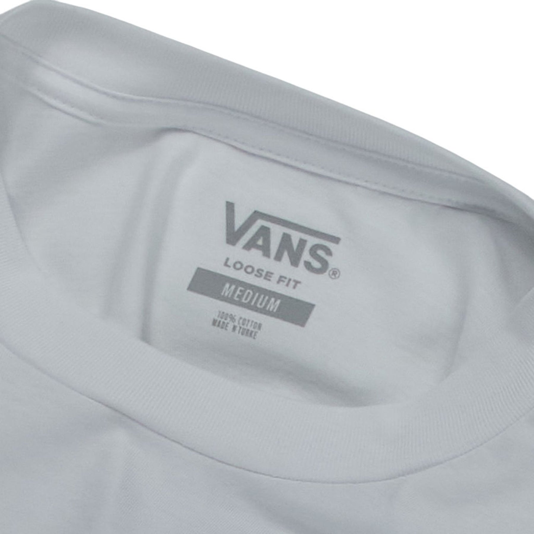 Vans White Loose Fit T-Shirt