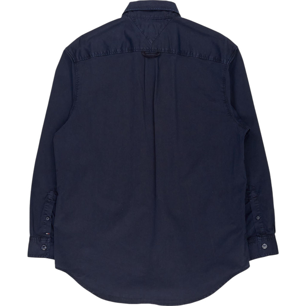 Tommy Hilfiger Navy Garment-Dyed Shirt