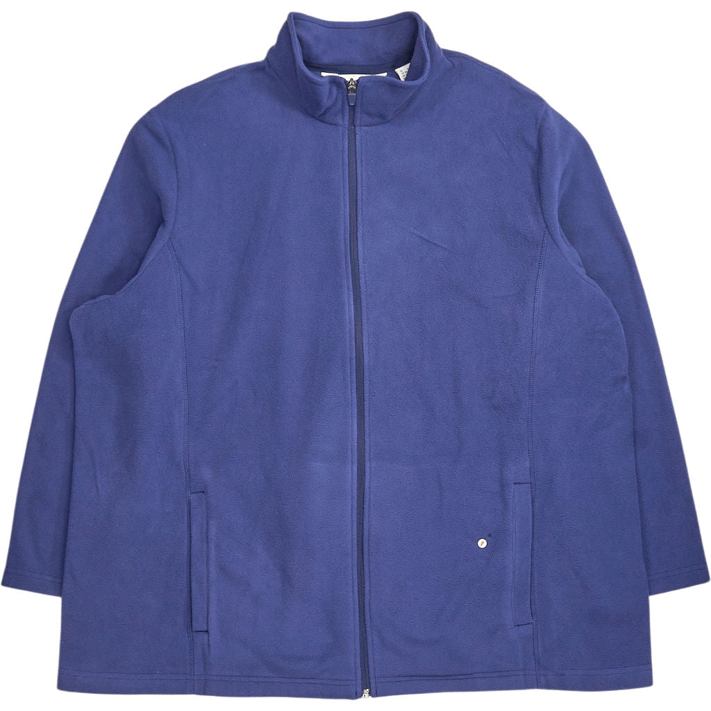 Lands' End Blue Fleece Jacket