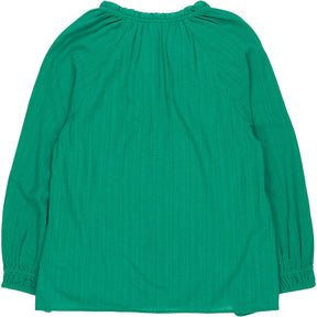 Hush Green Clara Textured Blouse