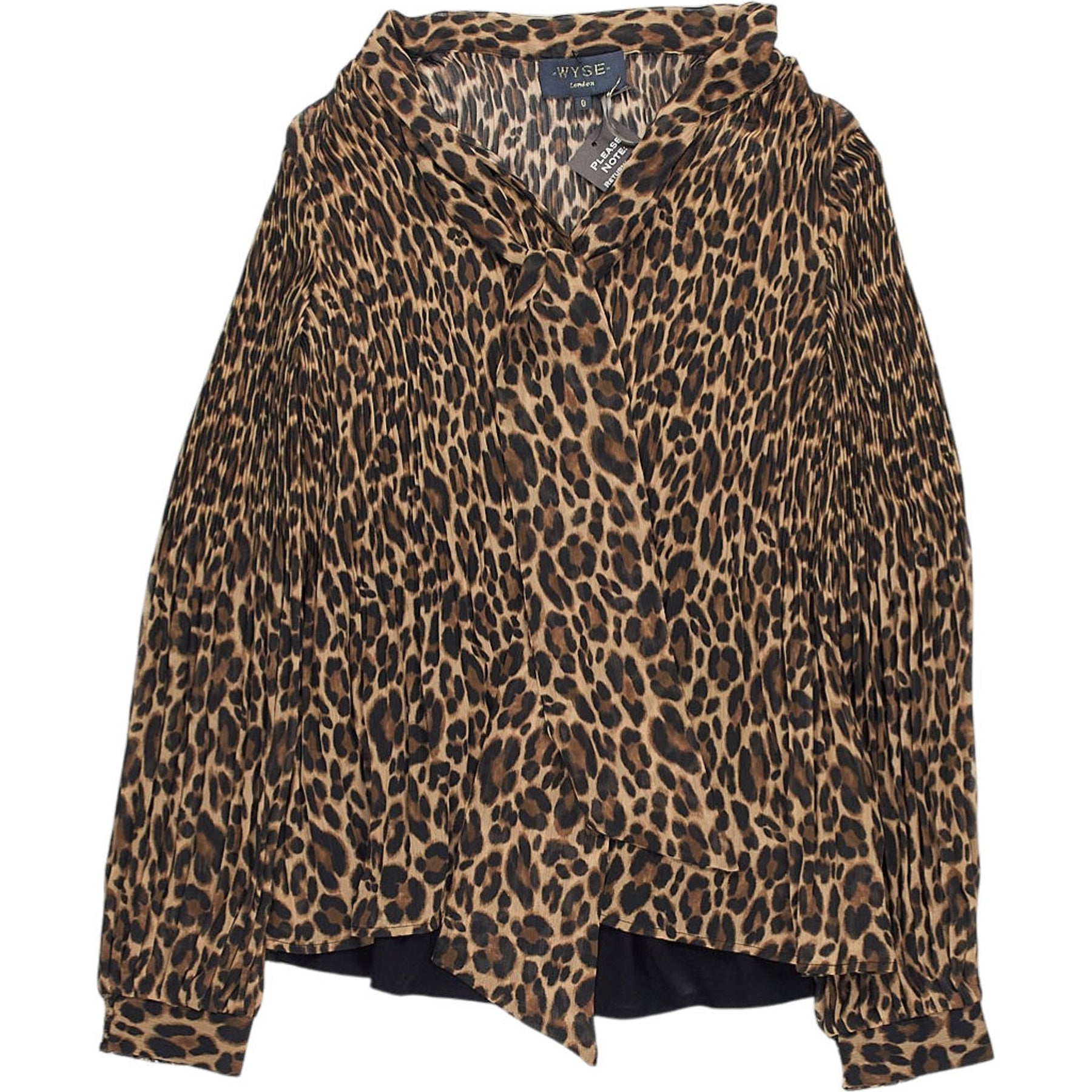 Wyse London Leopard Estelle Blouse