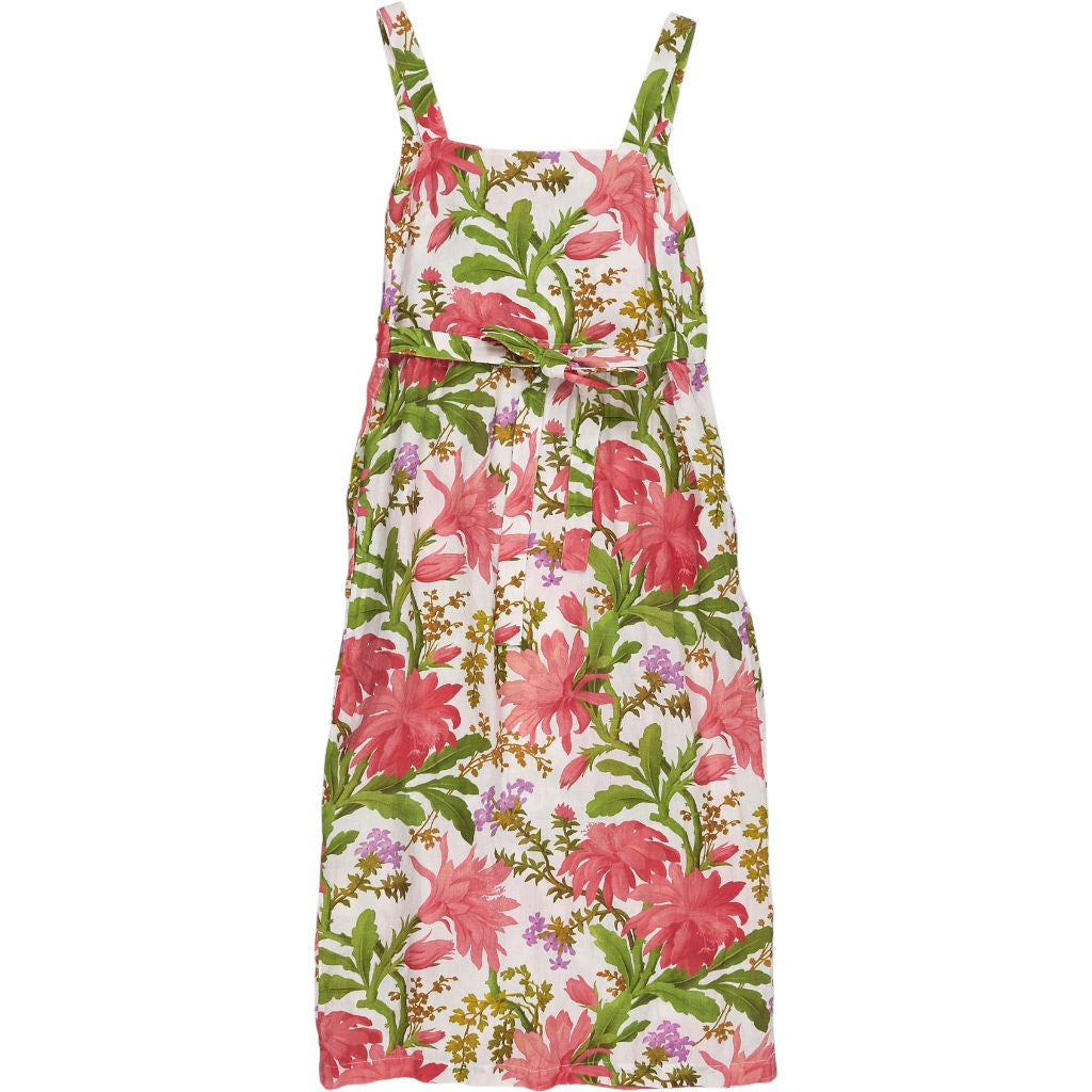 By Walid Floral Linen Dress