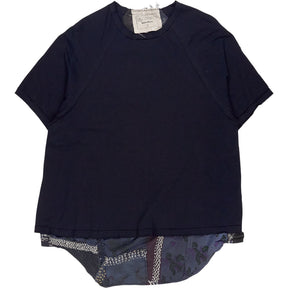 By Walid Black Patchwork T-Shirt