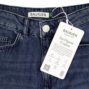 Baukjen Indigo Wide Leg Jeans