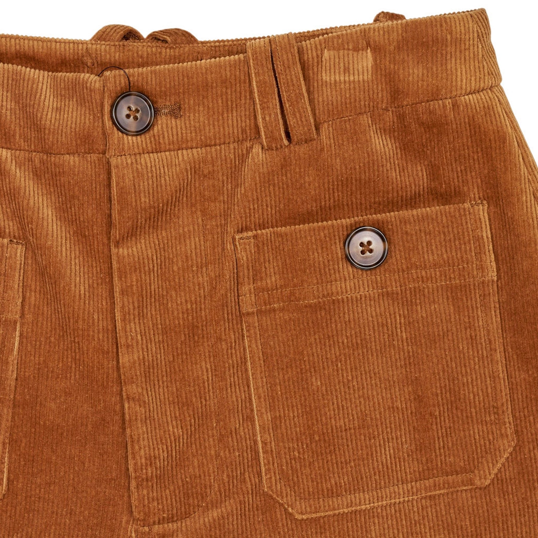 Wyse London Brown Corduroy Trousers