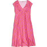 Omnes Pink Abstract Woolf Dress