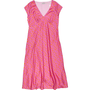 Omnes Pink Abstract Woolf Dress