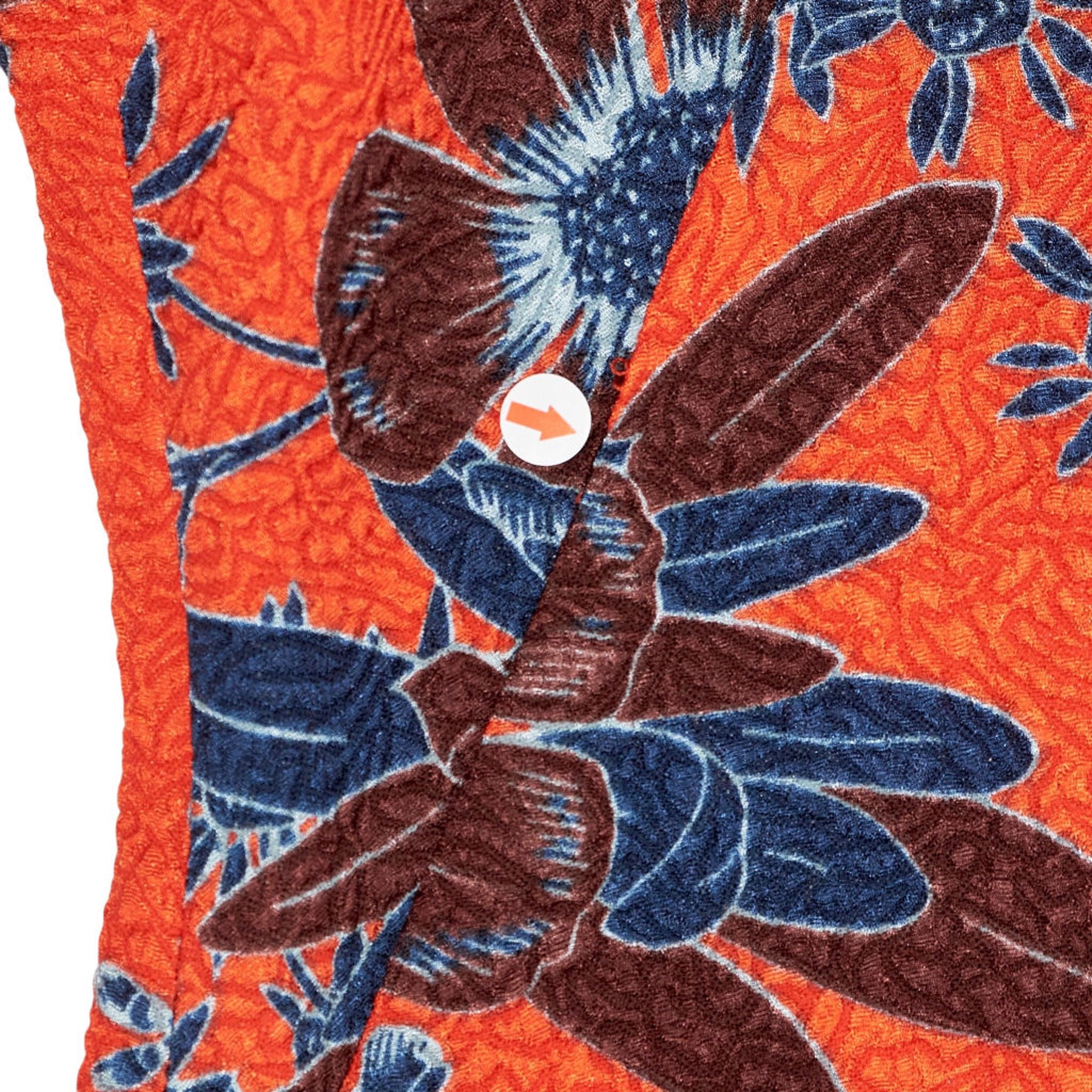 Damsel in a Dress Orange Floral Caryl Dress