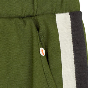 Baukjen Green Side Stripe Trousers