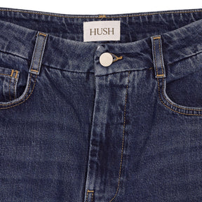 Hush Blue Straight Leg Jeans
