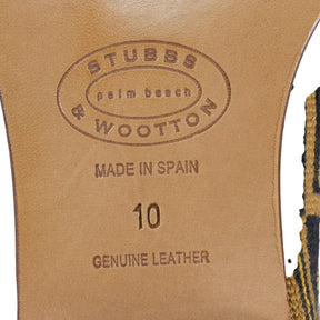 Stubbs & Wootton Multicoloured Leather Loafers