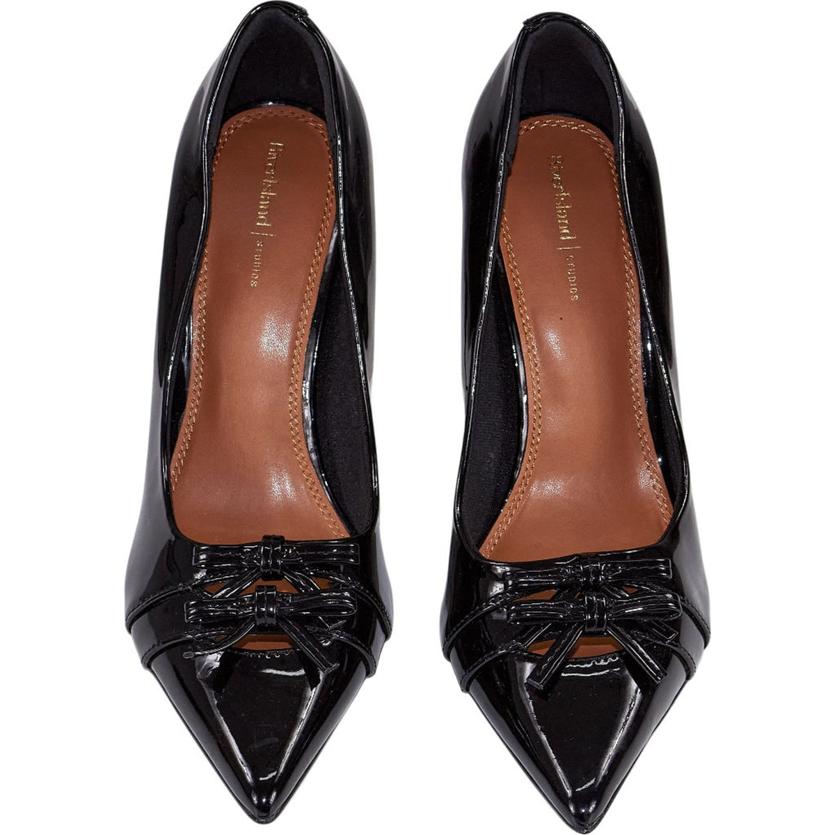 River Island Black Patent Heels