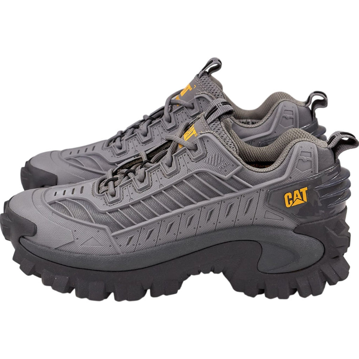 CAT Grey Intruder Trainers UK 8