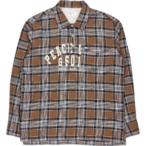 Universal Works Brown Plaid Shirt