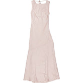 Omnes Pink Drape Back Maxi Dress