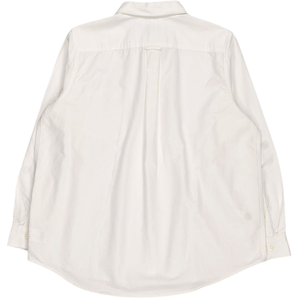 Lands' End White Long Sleeve Shirt
