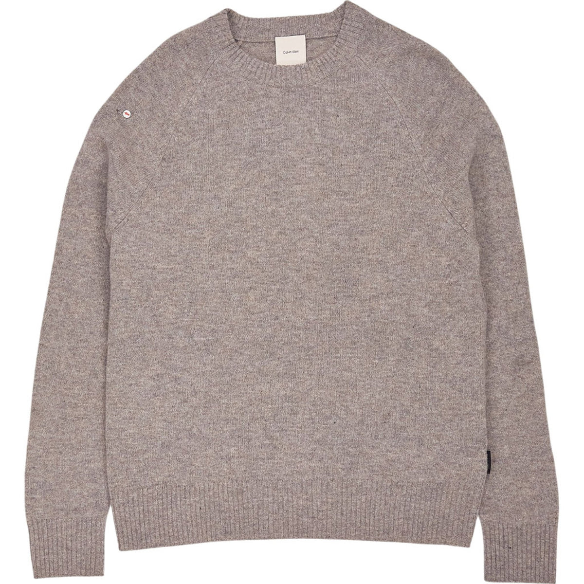 Calvin Klein Grey Wool Knit Jumper L