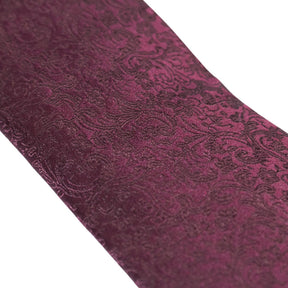 Moss Burgundy Silk Tie Bundle x 3