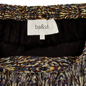 Ba&sh Multicoloured Pleated Midi Skirt