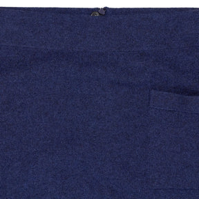 Akris Blue Cashmere Skirt