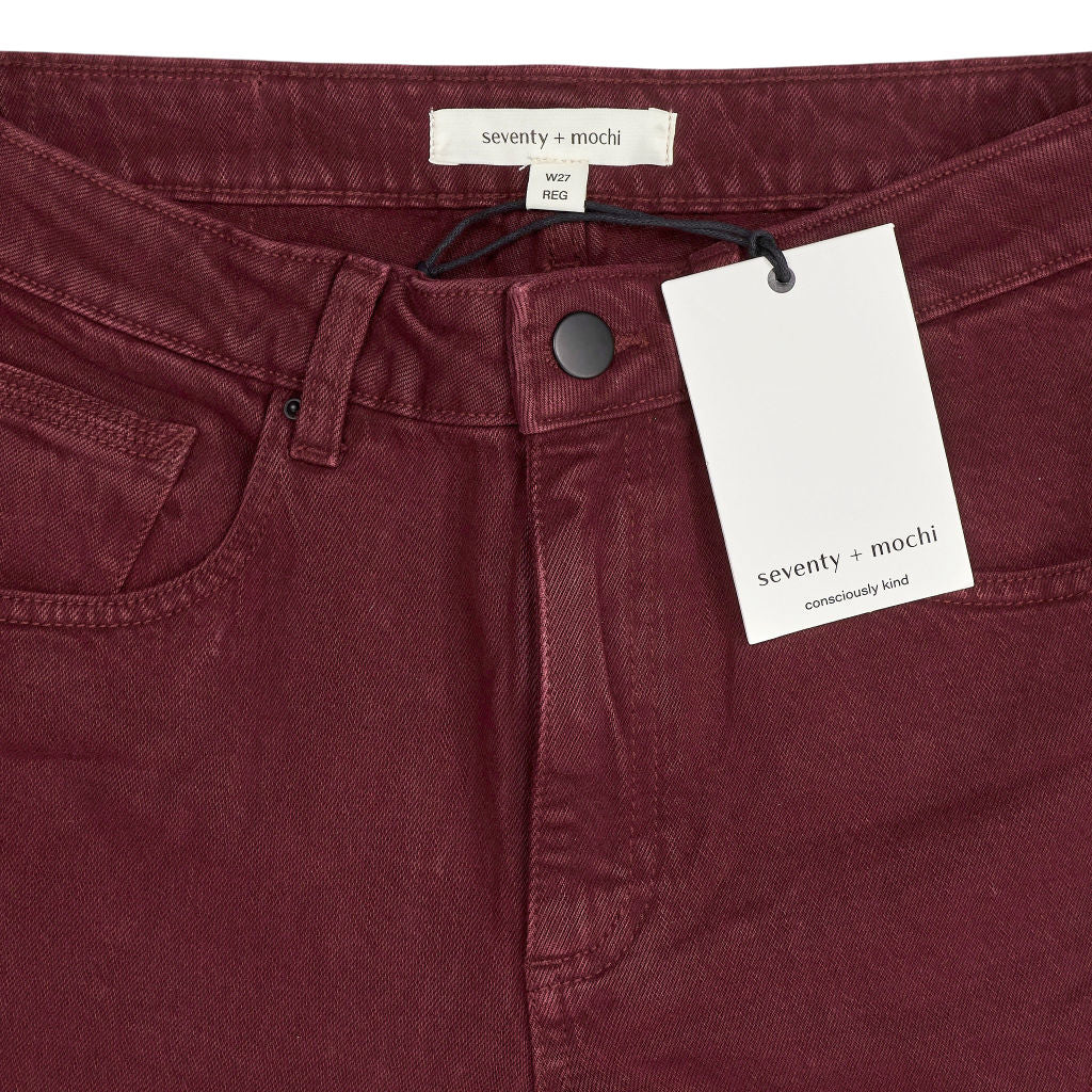 Seventy + Mochi Mulberry Twisted Gracie Jeans