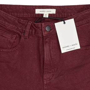 Seventy + Mochi Mulberry Twisted Gracie Jeans