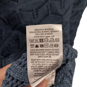 Seasalt Cornwall Blue Organic Cotton Top