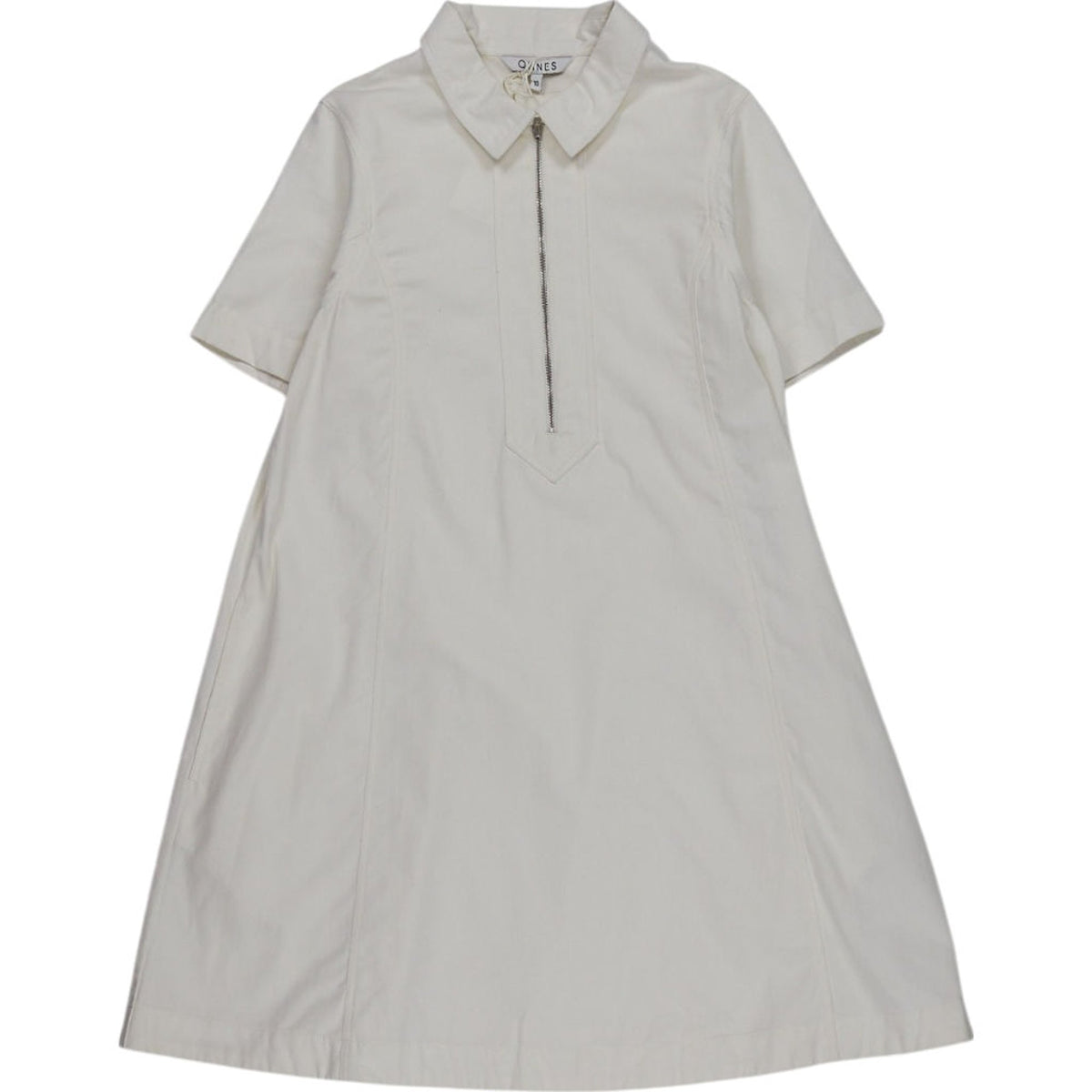 Omnes Cream Alexa Midi Dress Cotton