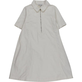 Omnes Cream Alexa Midi Dress Cotton