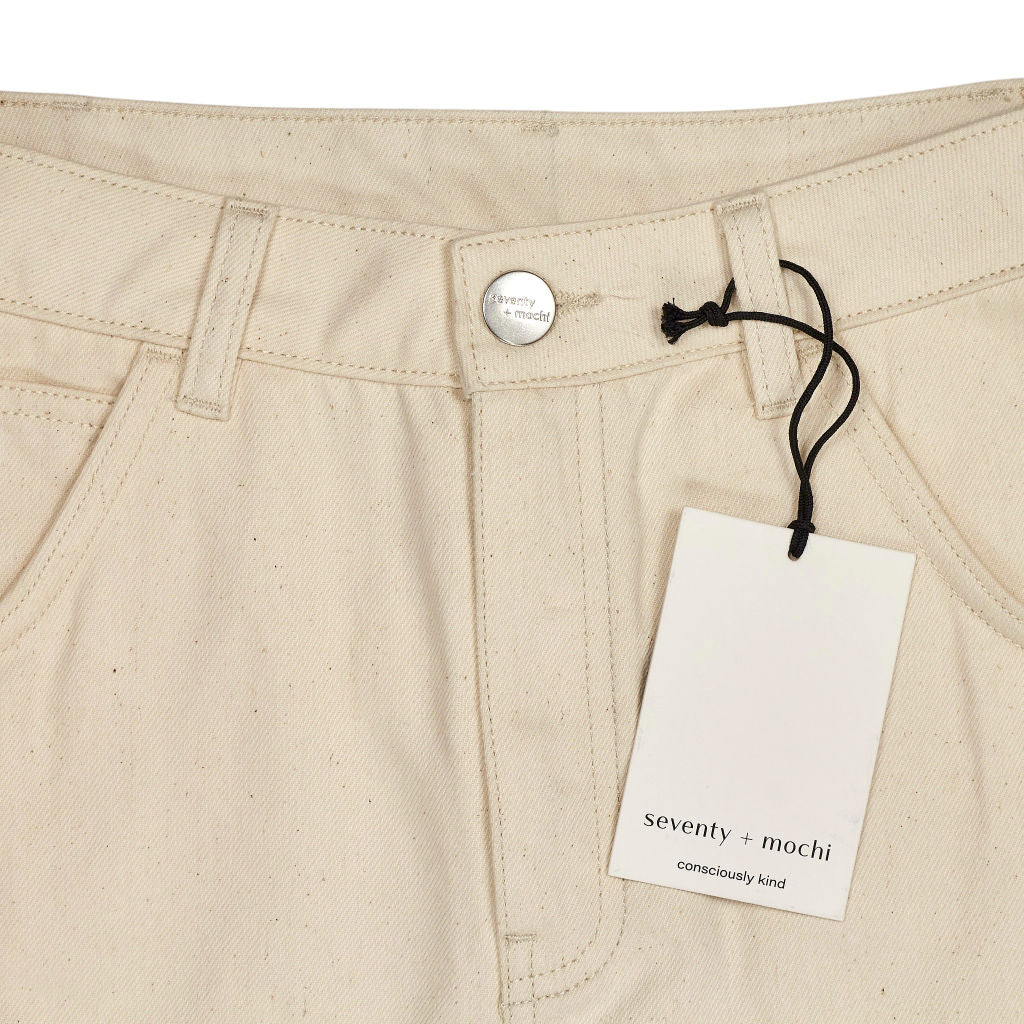 Seventy + Mochi Cream Bo Jeans