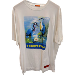 Heron Preston White Graphic T-Shirt