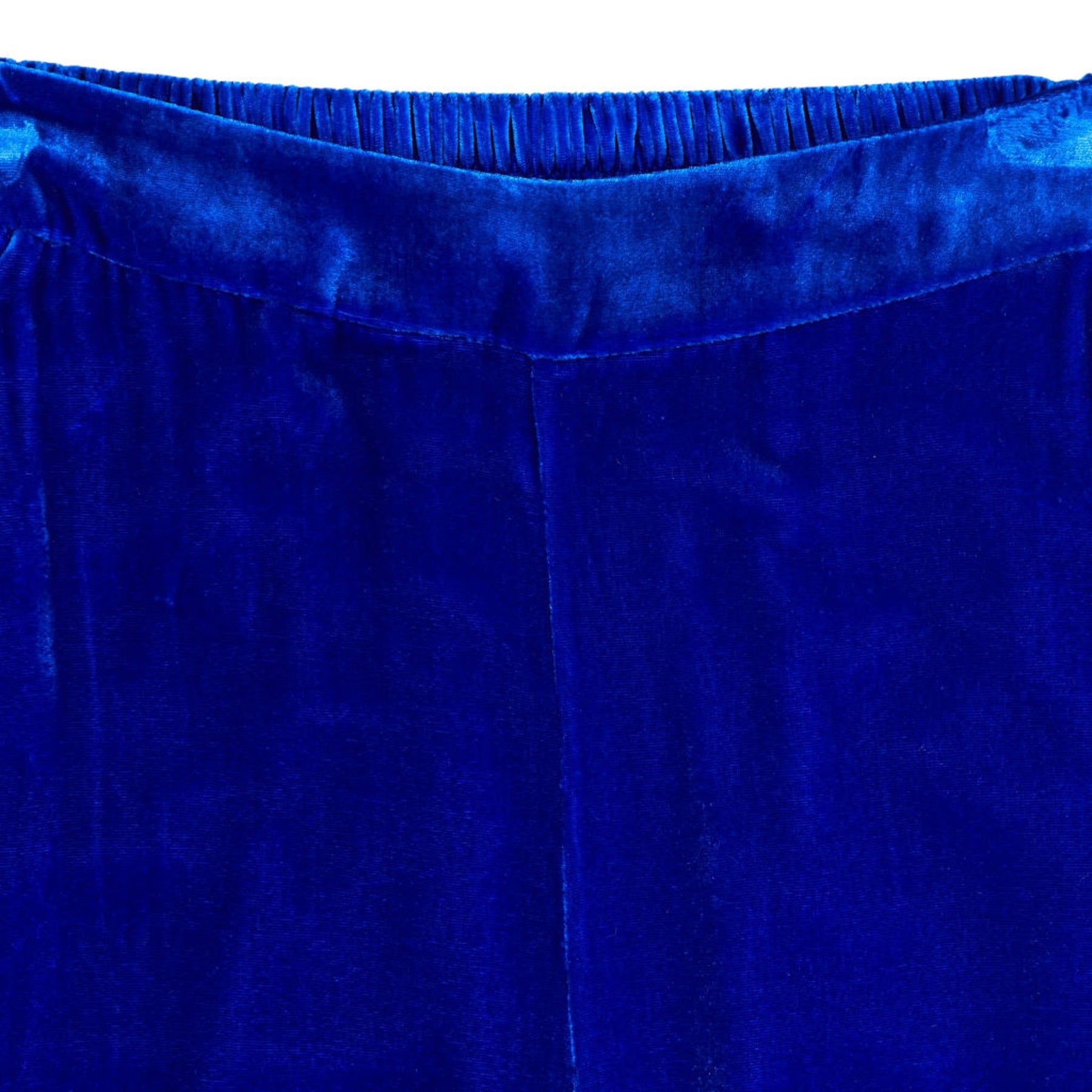 NRBY Blue Silk Blend Trousers