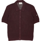 Hush Burgundy Soft Mesh Top