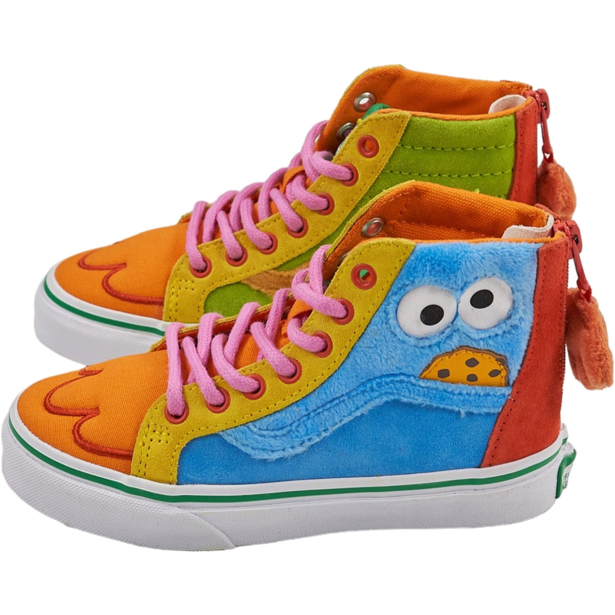 Vans Multi SK8-HI Zip Sesame Street Kids Trainers