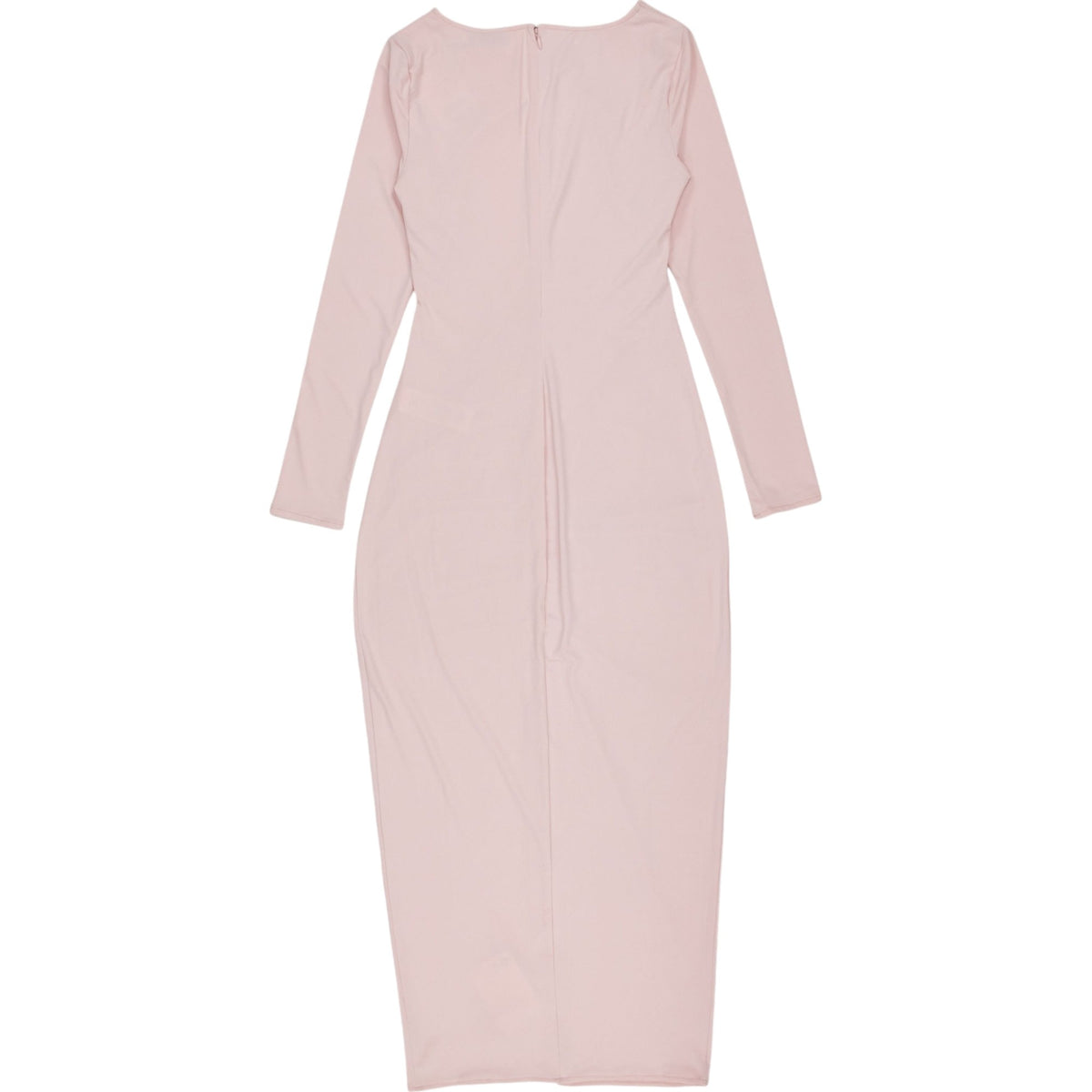 Self-Portrait Pink Jersey Gathered Midi Dress