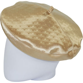 Stephen Jones Miss Jones Gold Textured Beret