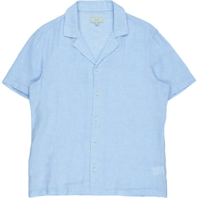 Moss Blue Linen Shirt