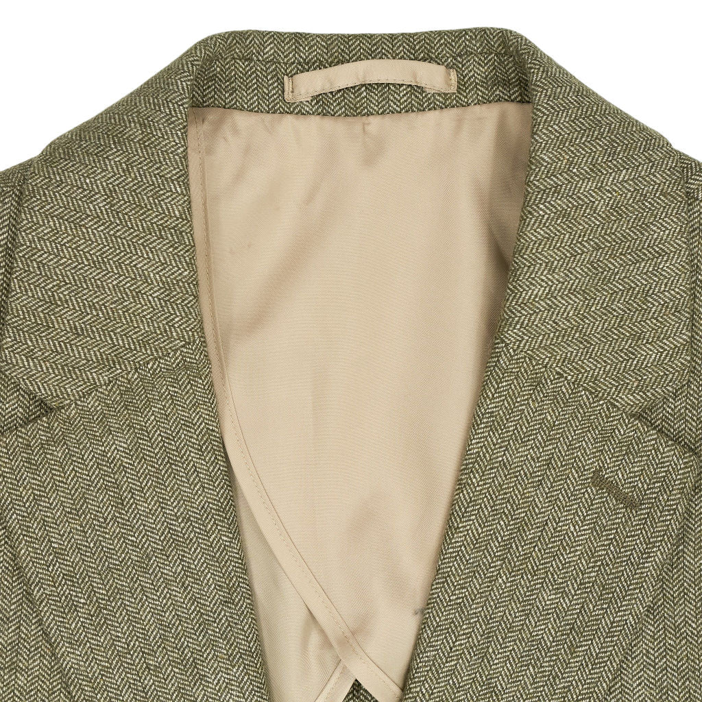 Moss Green Slim Fit Jacket