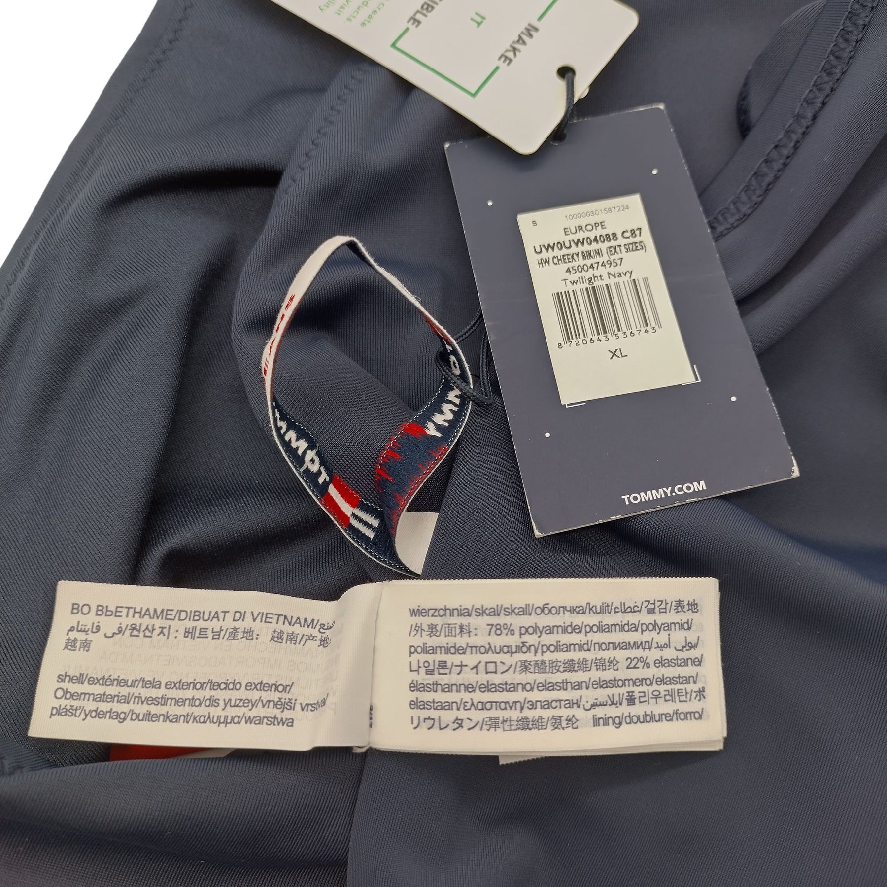 Tommy Jeans Navy Low Rise Swim Brief
