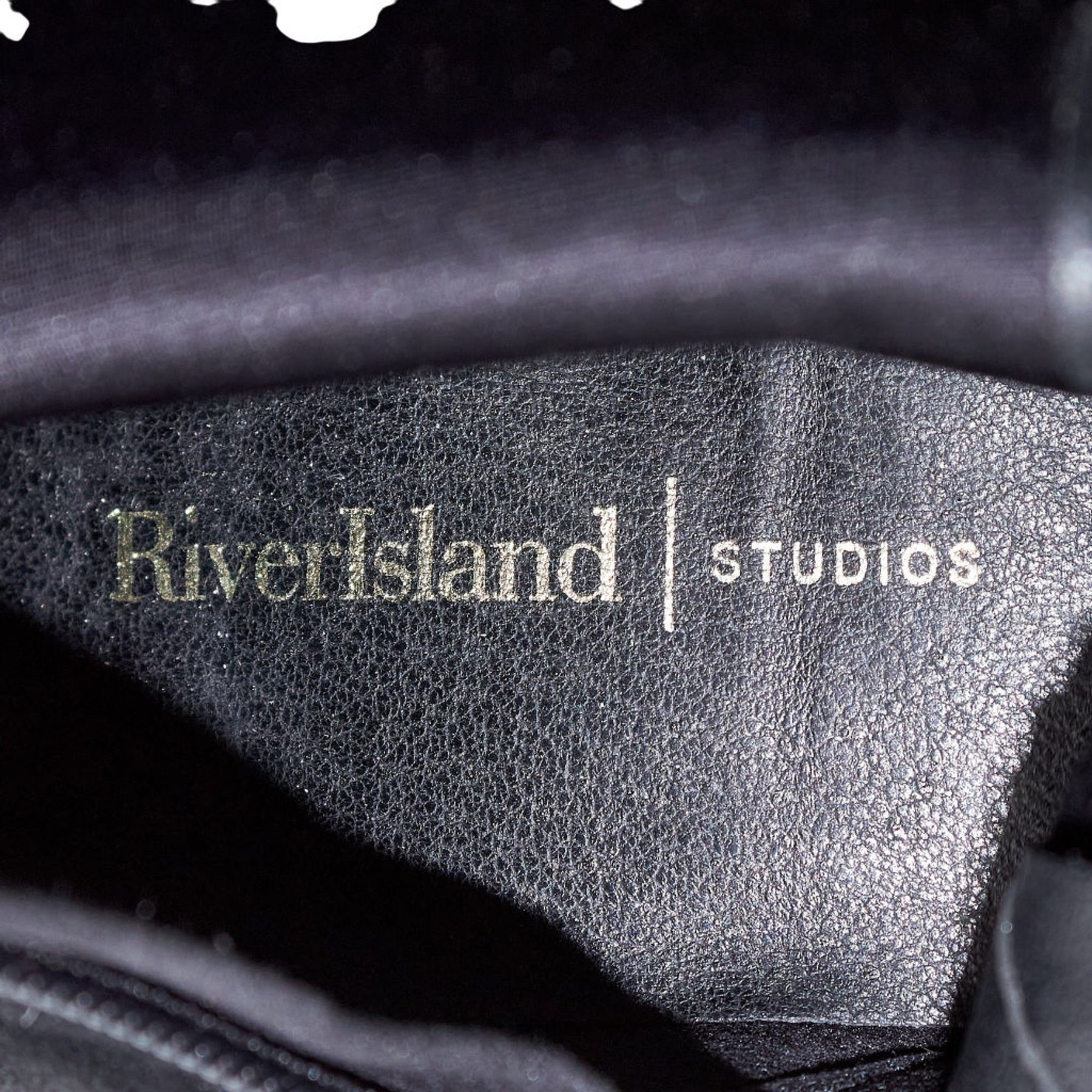 River Island Black Heeled Boots