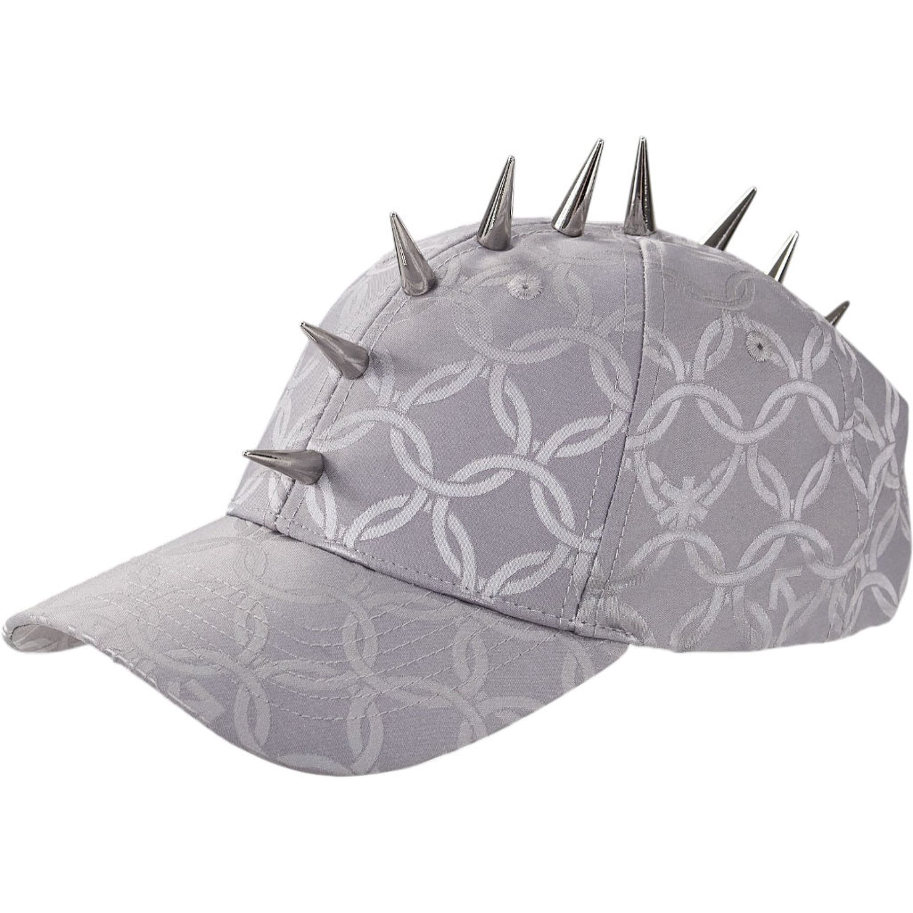 Charles Jeffrey Loverboy Grey Studded Baseball Cap