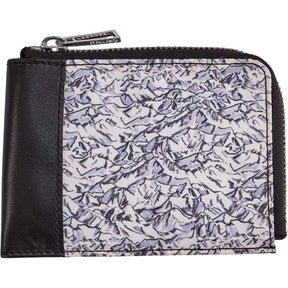 PS Paul Smith Black Patterned Zip Wallet