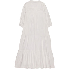 NRBY White Maxi Button-Down Dress
